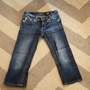 Miss Me girls Capri. Sz 14 blue